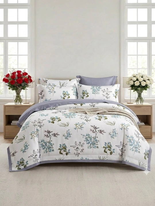 Ko‘rpa-to‘shak to‘plami, super satin, qulay, 100 paxtali - 