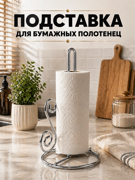 Подставка - держатель, для бумажных полотенец - 