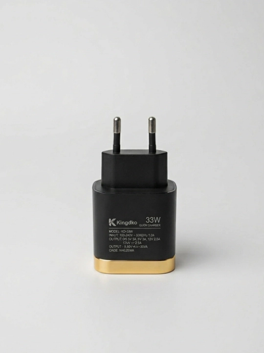 Kingdko 33W Turbo zaryadlovchi PD 33W Type-C / QC 25W Type-A