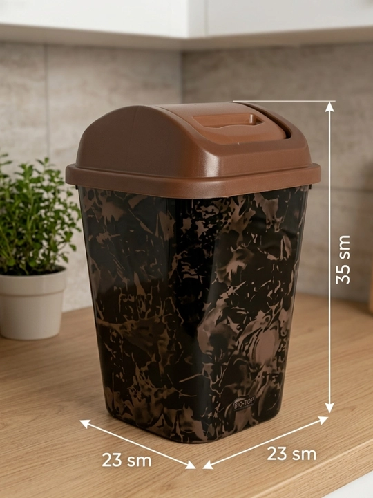 Zamonaviy urna mustahkam plastikdan, uy va ofis uchun qulay va chiroyli