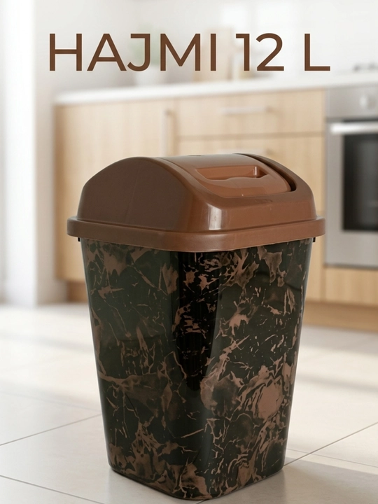 Zamonaviy urna mustahkam plastikdan, uy va ofis uchun qulay va chiroyli