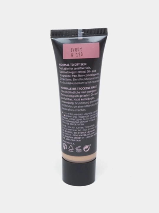 Tonal krem TimeWise 3D Quruq teri uchun Ivory T120 (IvoryW120), 100044