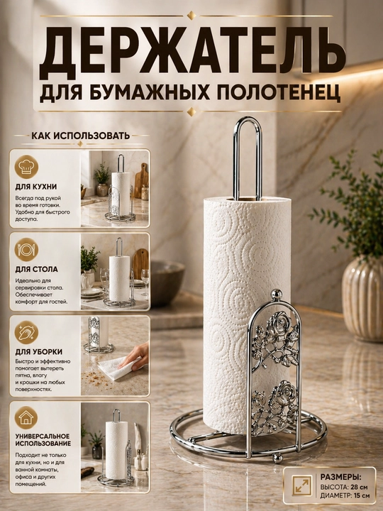 Qog'oz sochiq ushlagichi