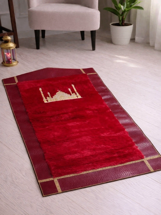 RAYZA SAJDA premium namoz gilami sovg‘a qutisi bilan — yumshoq sajda gilami