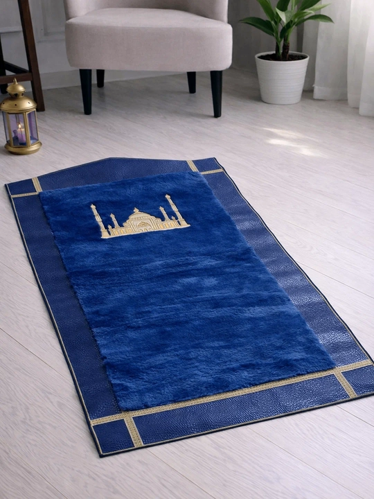 RAYZA SAJDA premium namoz gilami sovg‘a qutisi bilan — yumshoq sajda gilami
