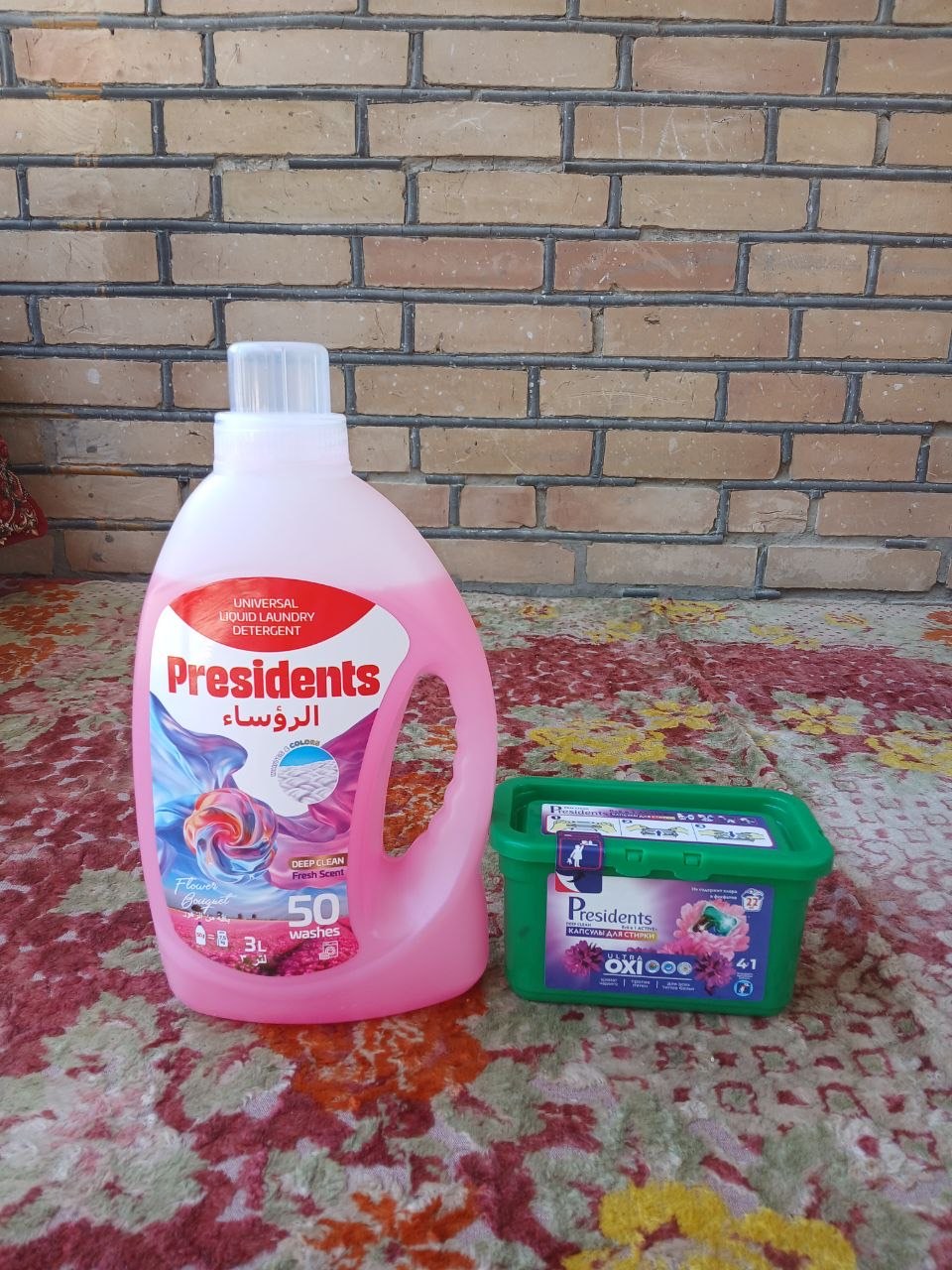 Капсулы для стирки PRESIDENTS, 4 в 1  10, 22 и 60шт