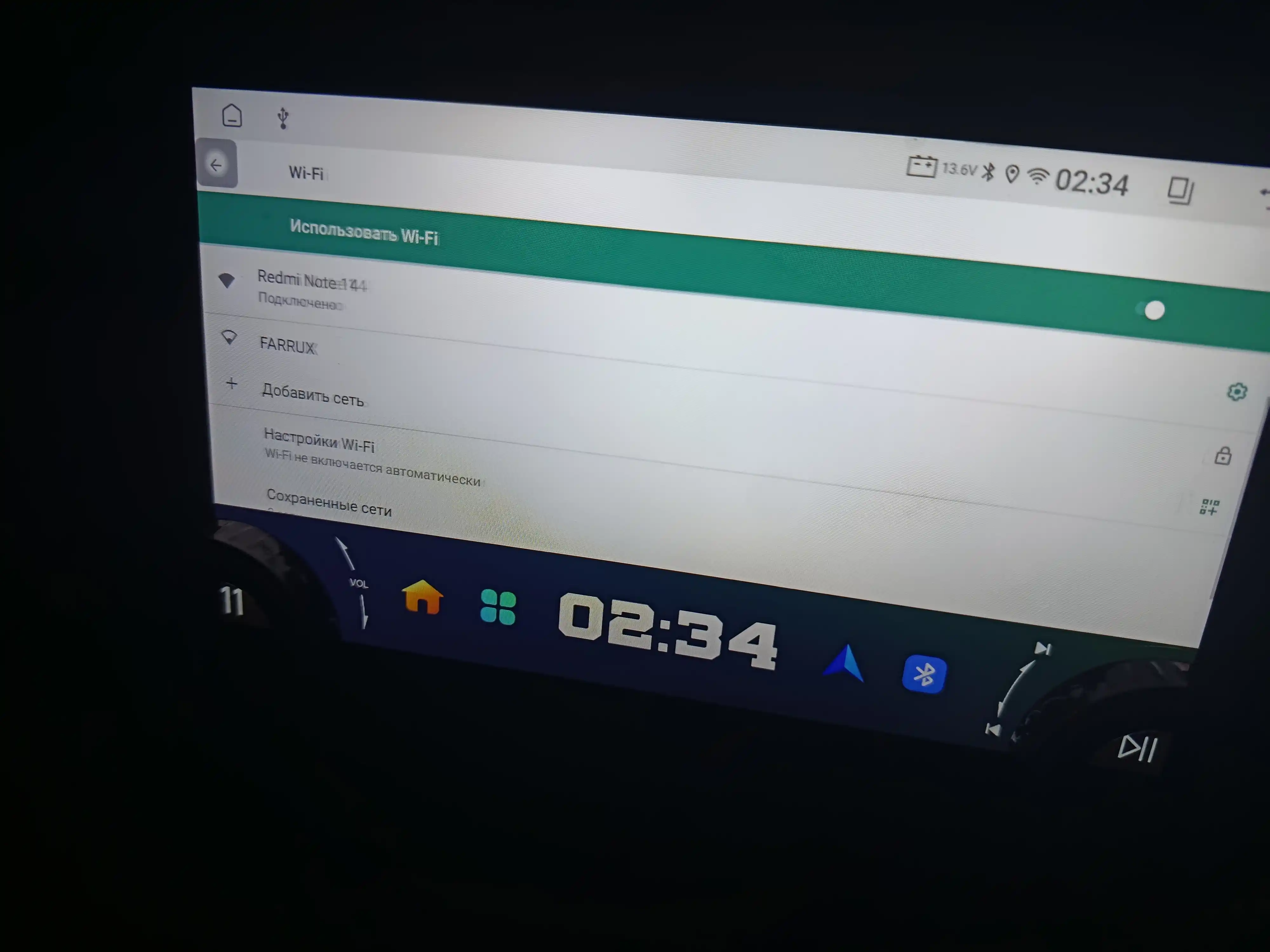 Авто монитор Tesla, Diamond X80 2K, 10.1 дюйма 4+64 ГБ, WiFi кулер, с рамкой и кабелями