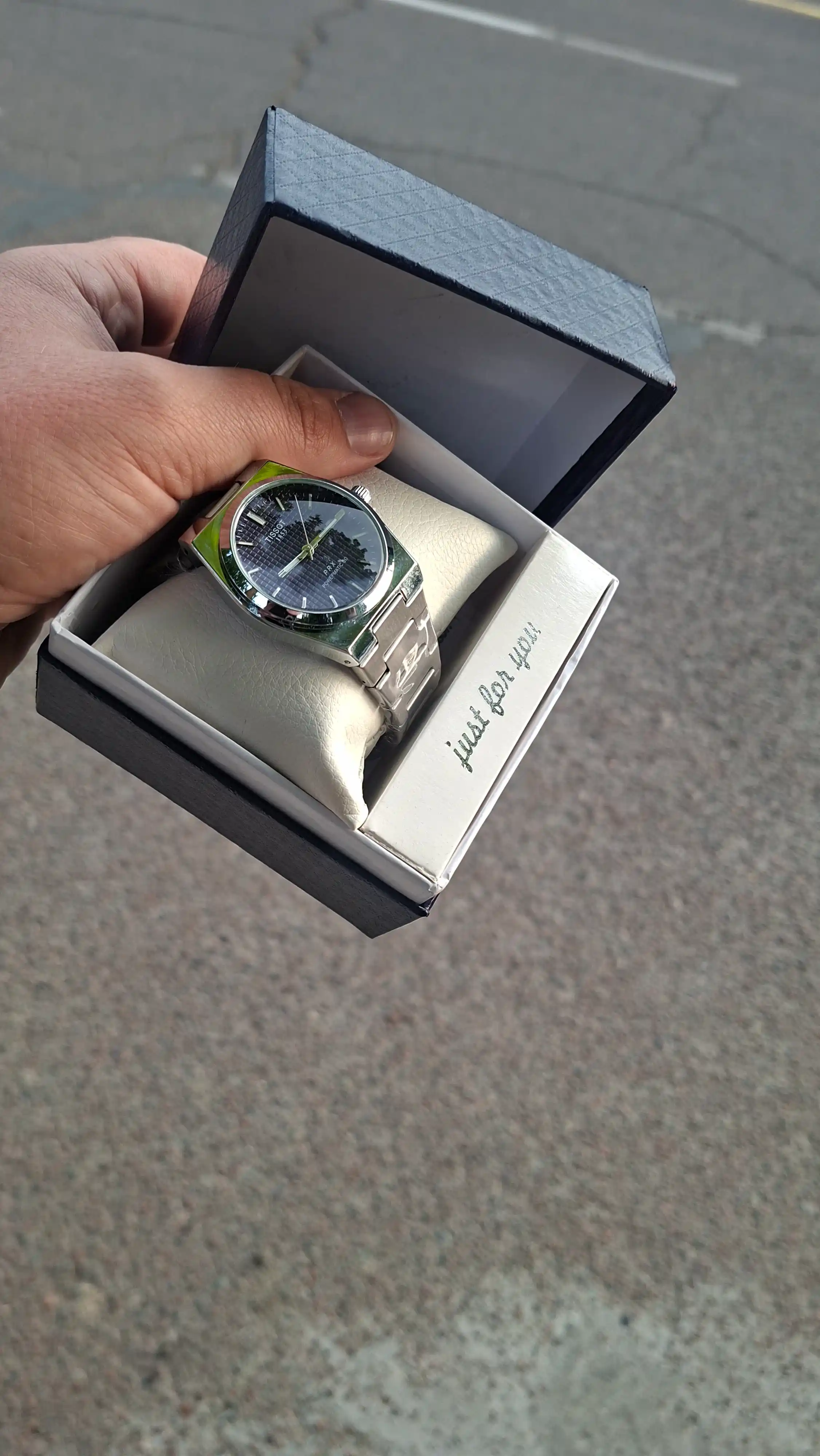 Tissot PRX Powermatic 80  erkaklar soati, po‘lat brasletli