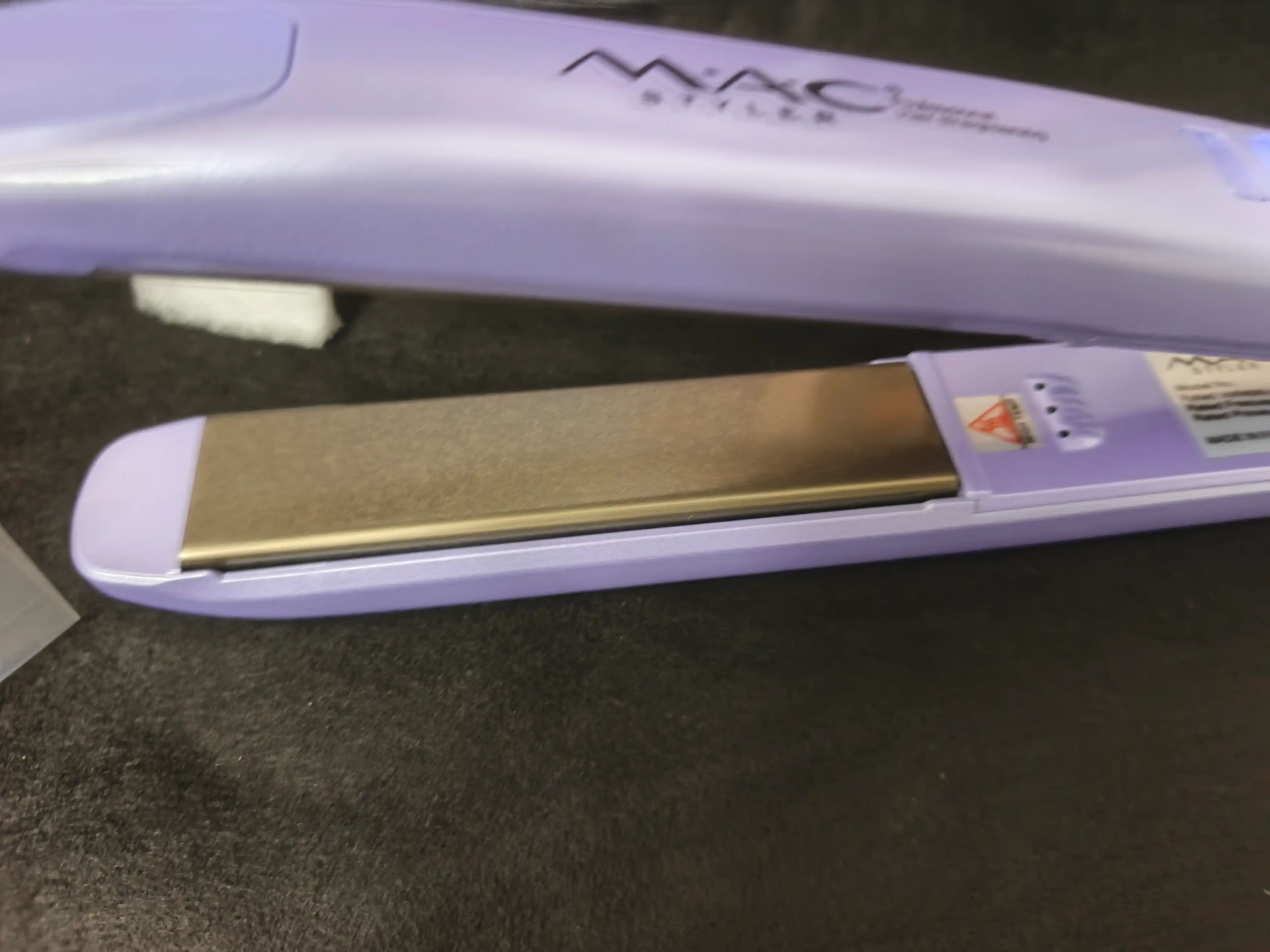 MAC Styler Keramika soch dazmoli, professional to‘g‘rilagich, LCD displey, 480°F