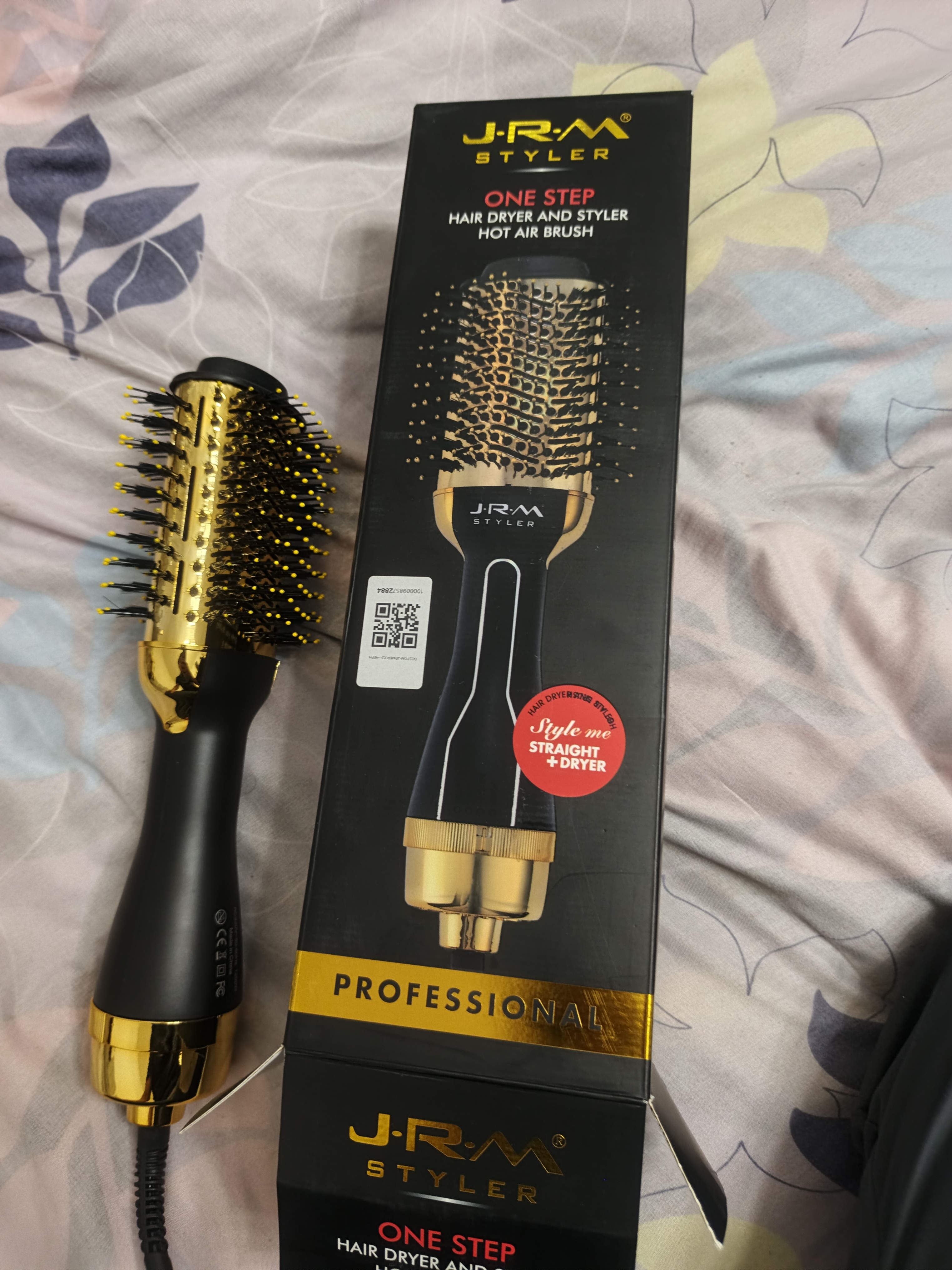 Soch quritish uchun taroq fen, tez soch turmaklash uchun JRM BRUSH, 3 tasi 1 da
