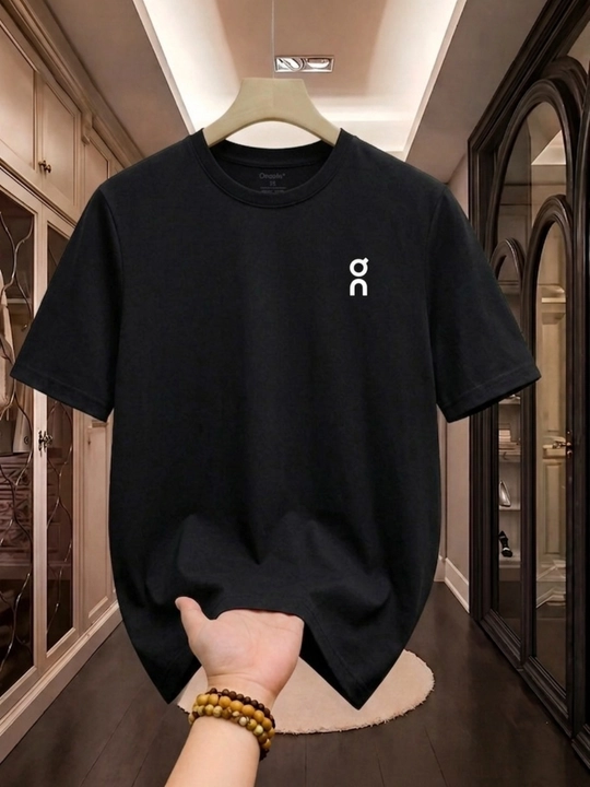 Футболка мужская ON CLOUD с логотипом oversize M–3XL - 