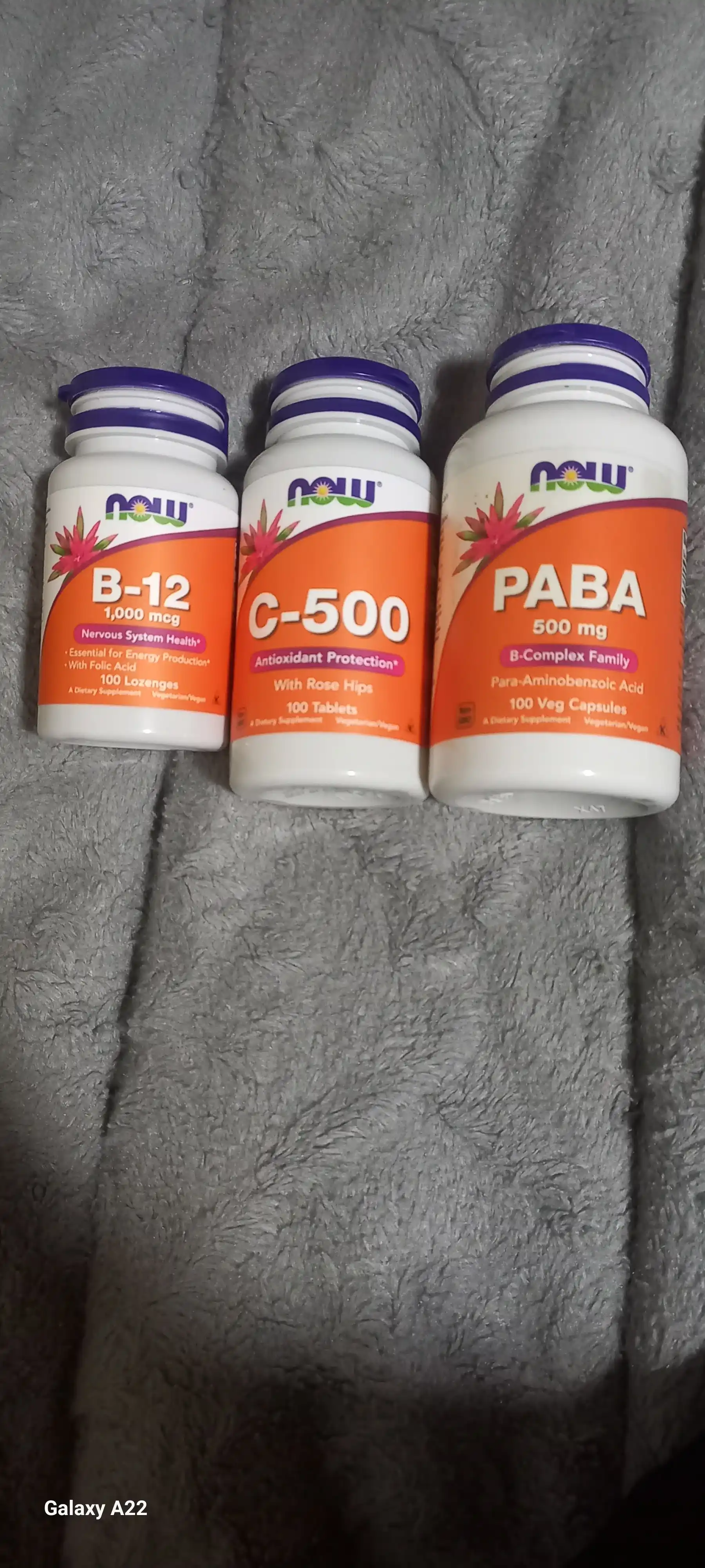 Immunitet uchun vitaminlar Now Foods C-500, 100 tabletka