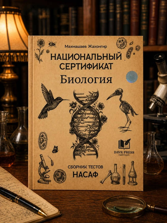 Milliy sertifikat, Biologiya, Mahmashaev Jahongir - 