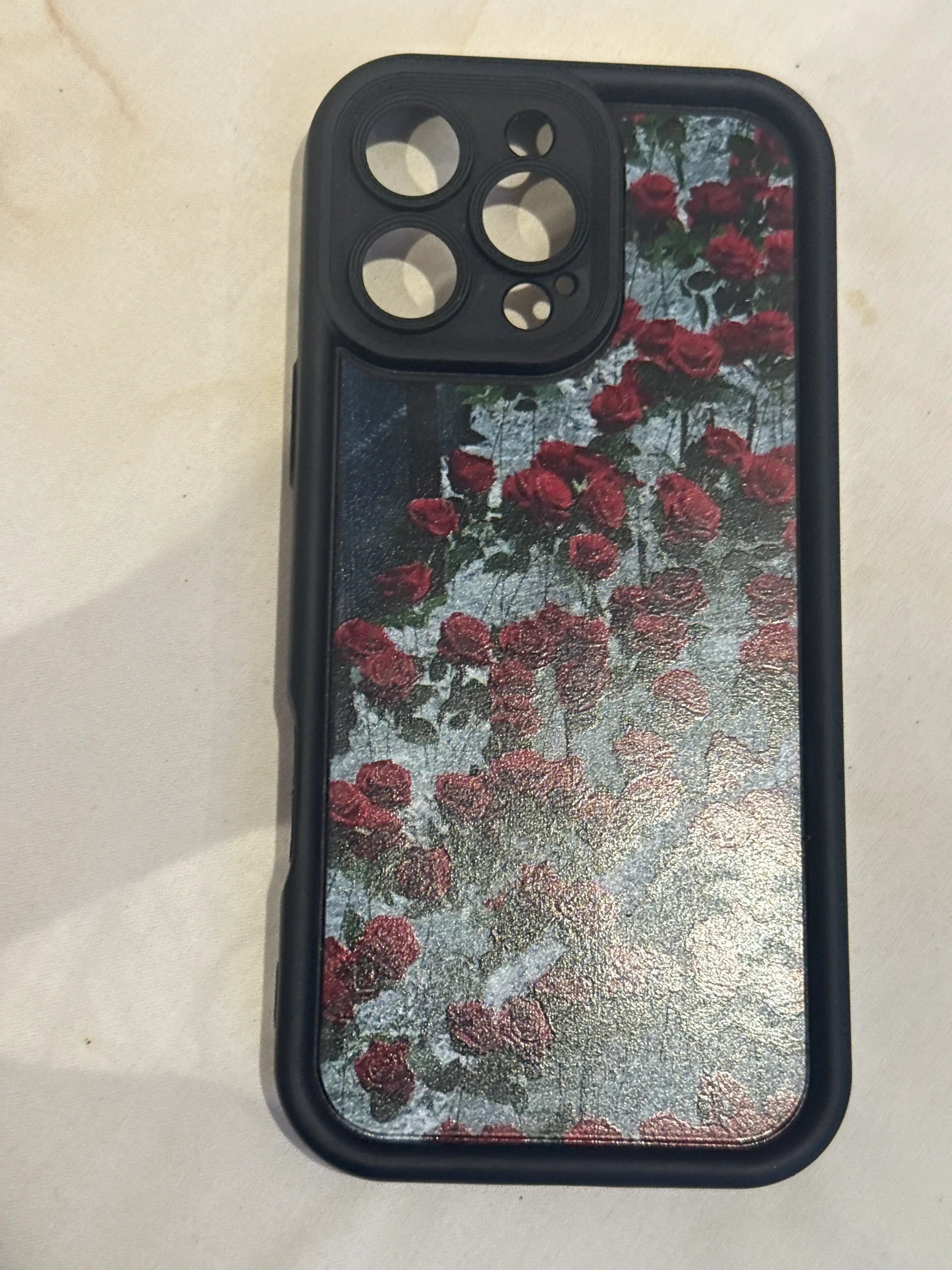 Chexol IPhone X, XR, XS, XS Max, 11-16 Pro Max bosma naqshli silikon iPhone g‘ilofi