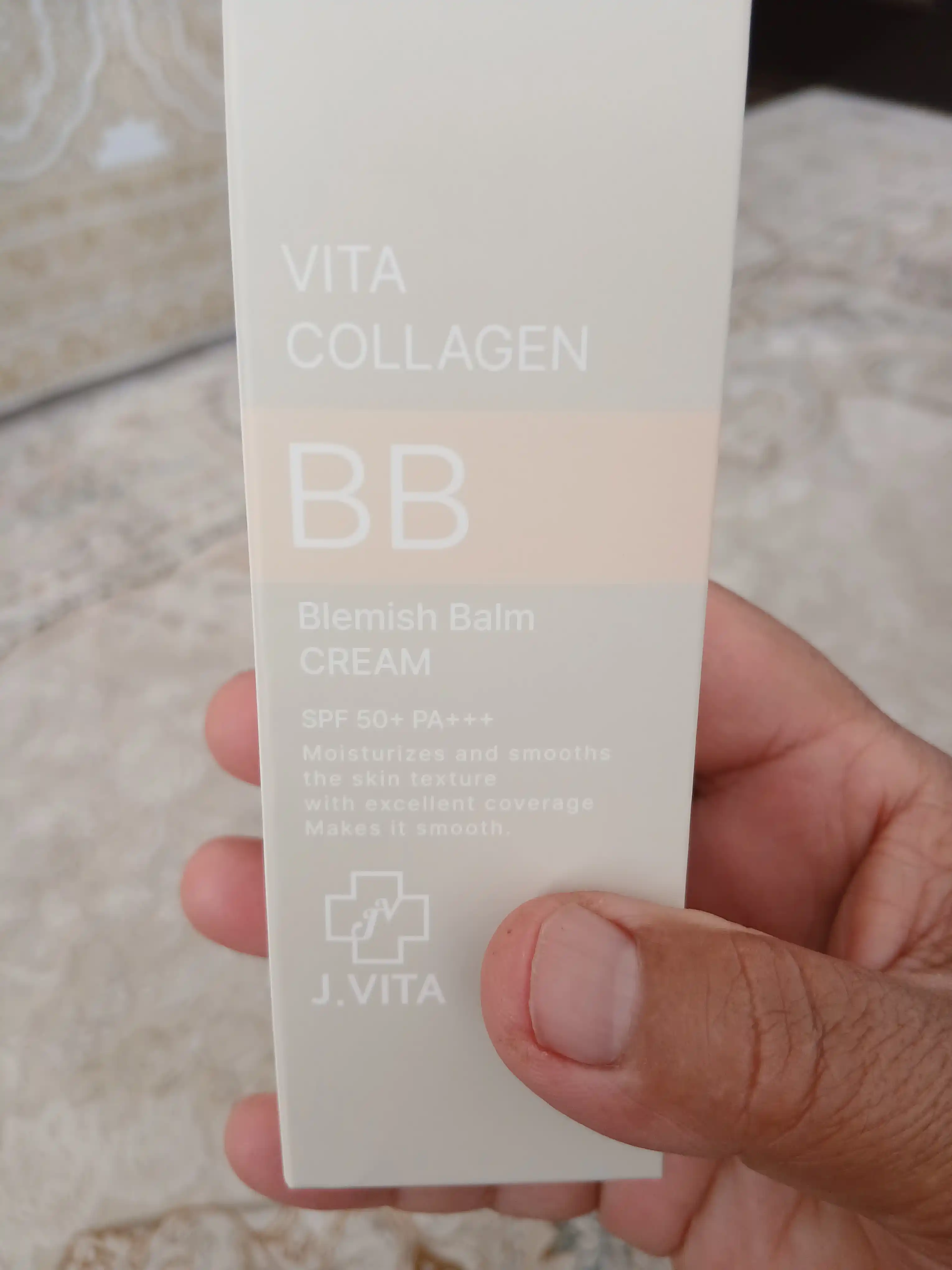 J vita, BB krem, tonal krem, kollagen BB cream, SPF 50 krem, yuz uchun krem, makiyaj baza
