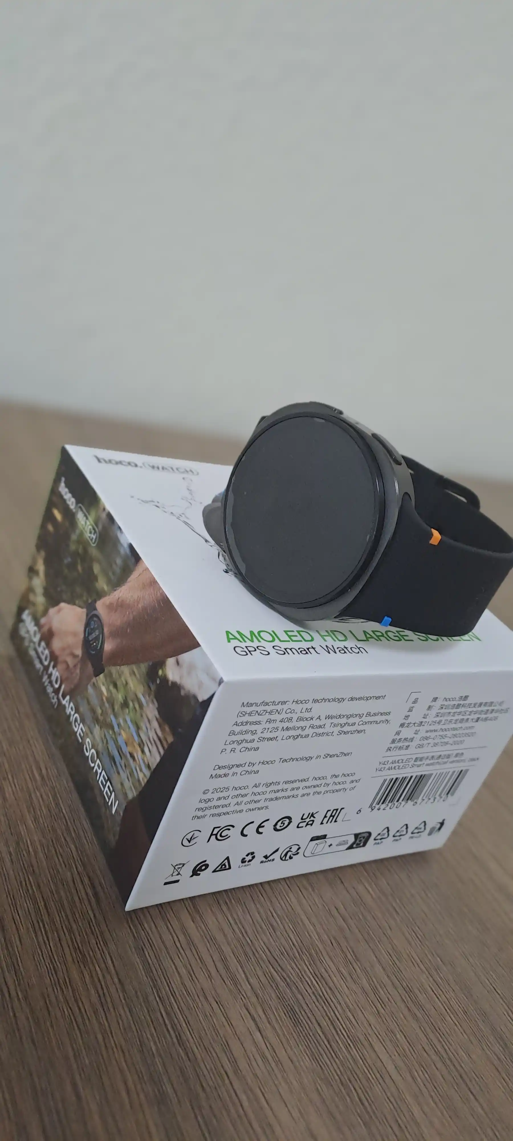 Смарт часы HOCO Y43 AMOLED 1.43 GPS, Bluetooth звонки спортивные режимы длительная батарея