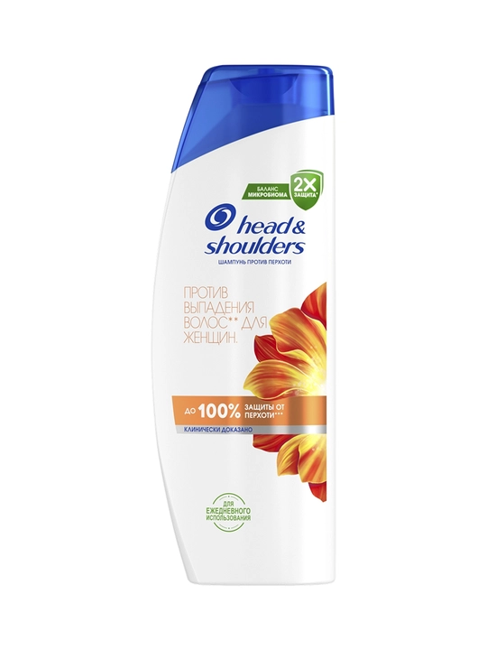 HEAD&SHOULDERS Шампунь против выпадения волос, 400 мл