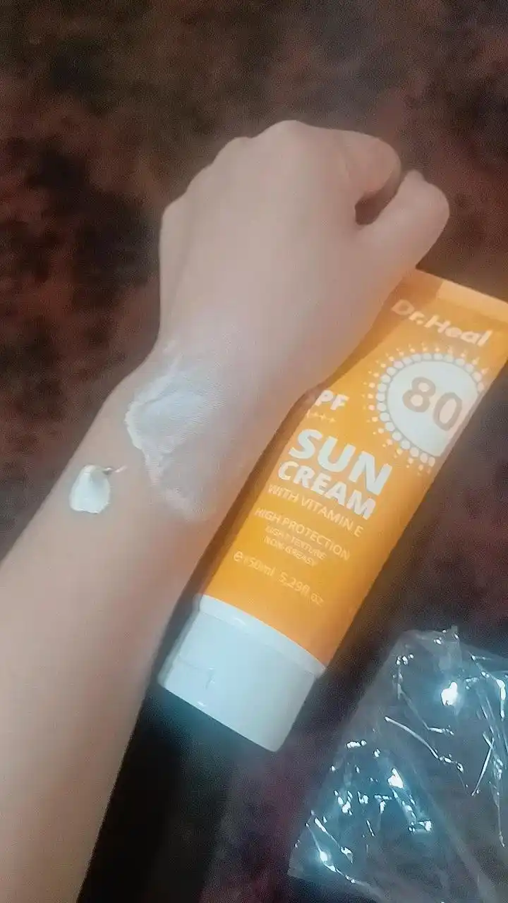 Dr Heal SPF 80 PA+++ quyoshdan himoyalovchi kremi, 150 ml