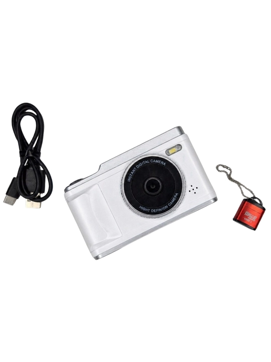 Campus Portable 50MP HD Фото Камера – 1080P Видео, Цифровой Зум 8X, AV Фокус, Wi-Fi, TF