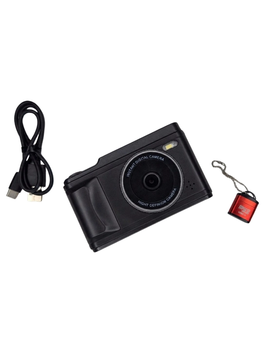 Campus Portable 50MP HD Фото Камера – 1080P Видео, Цифровой Зум 8X, AV Фокус, Wi-Fi, TF