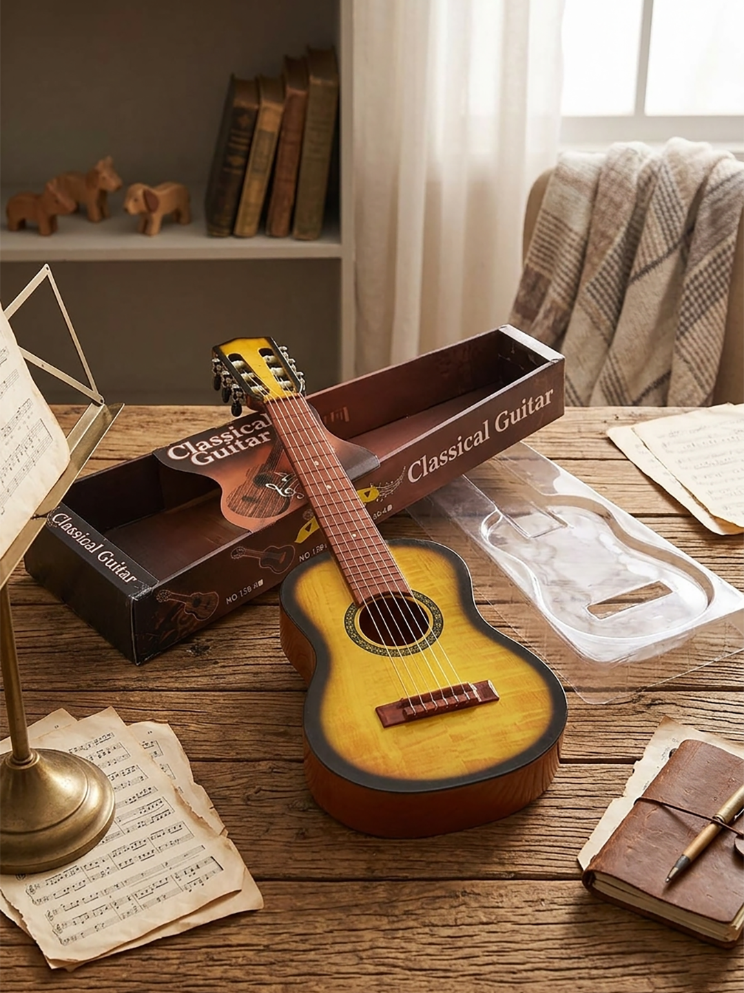 Bolalar gitarasi Classical Guitar (bolalar uchun musiqa asbobi) - 