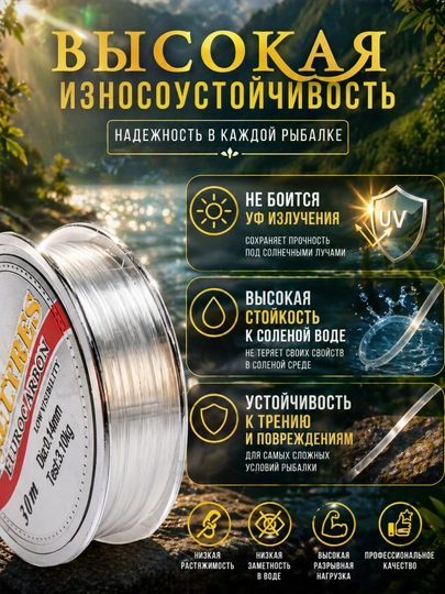 Леска , 100 м