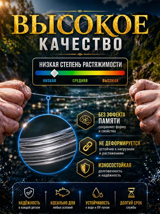 Леска , 100 м