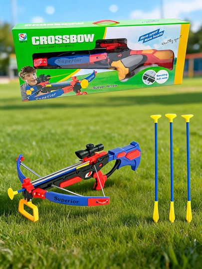 O'yinchoq Arbalet ZHIYU Crossbow присоскаli o'qlar va nishongah bilan (Superior) - 