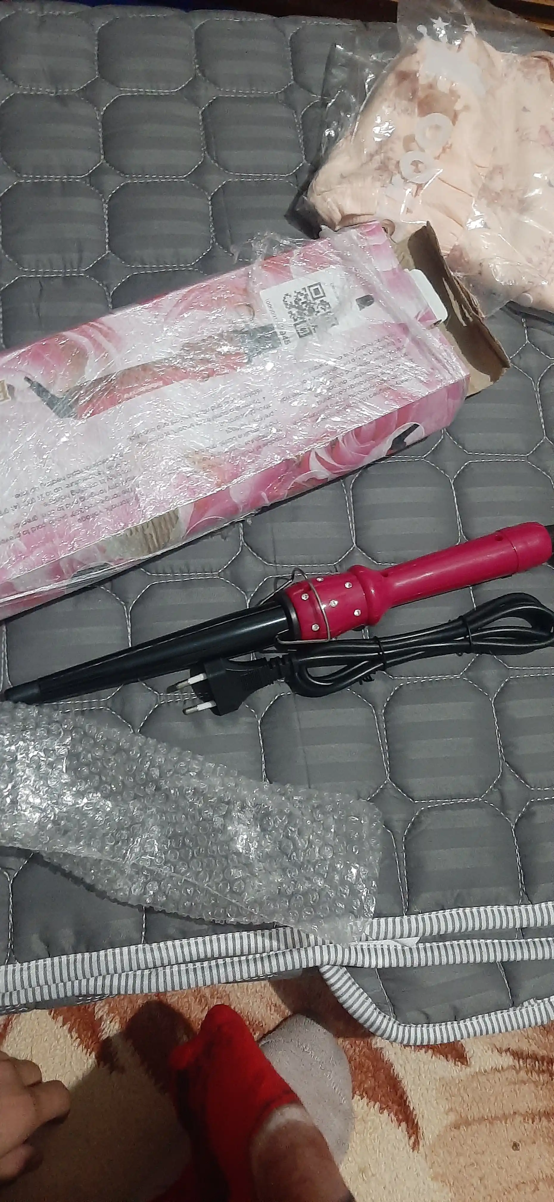 Soch uchun elektr konus, barcha turdagi sochlar uchun konusli va jingalak uchun