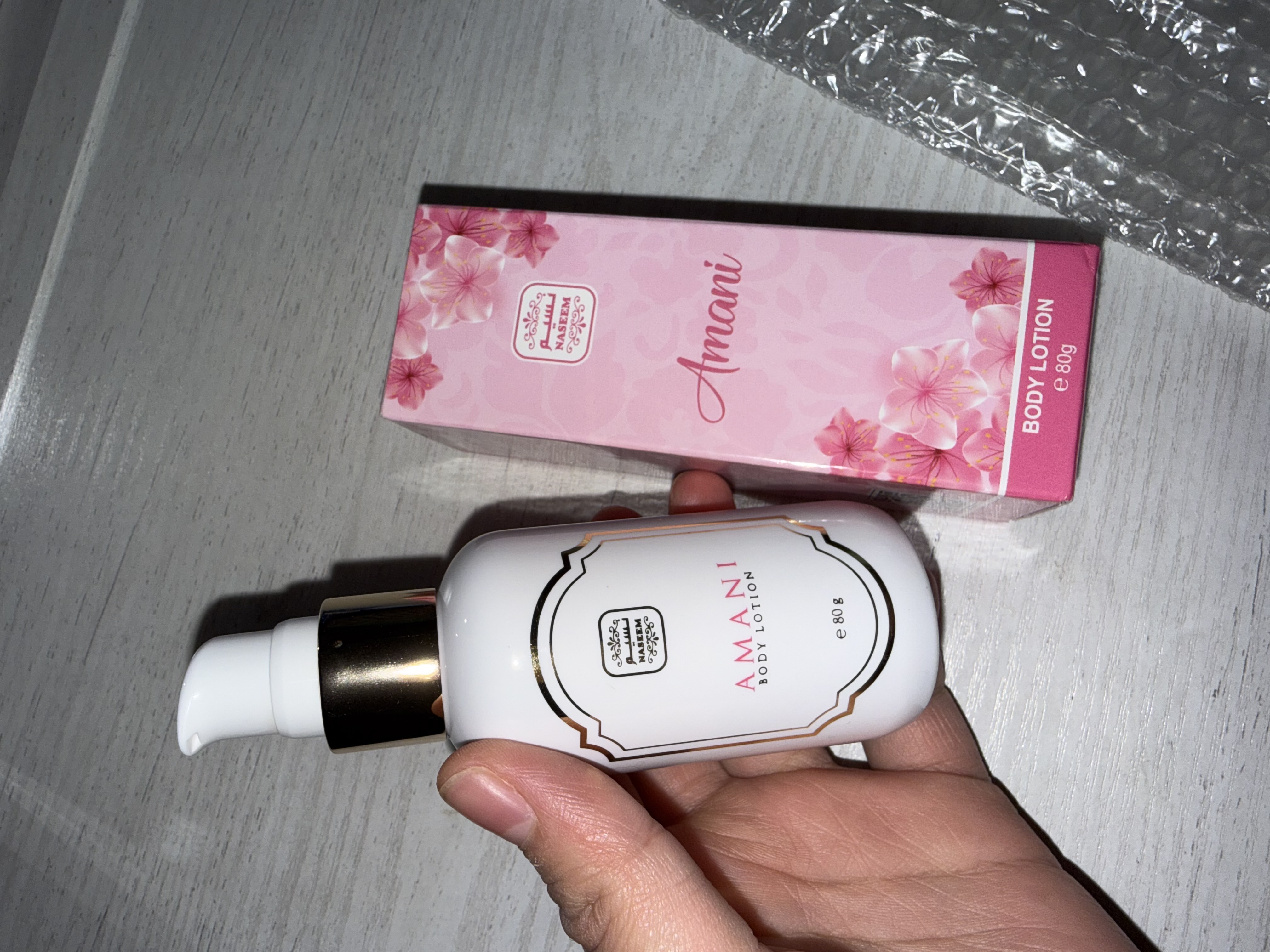 Парфюмерный лосьон для тела без спирта Body Lotion, 80 г