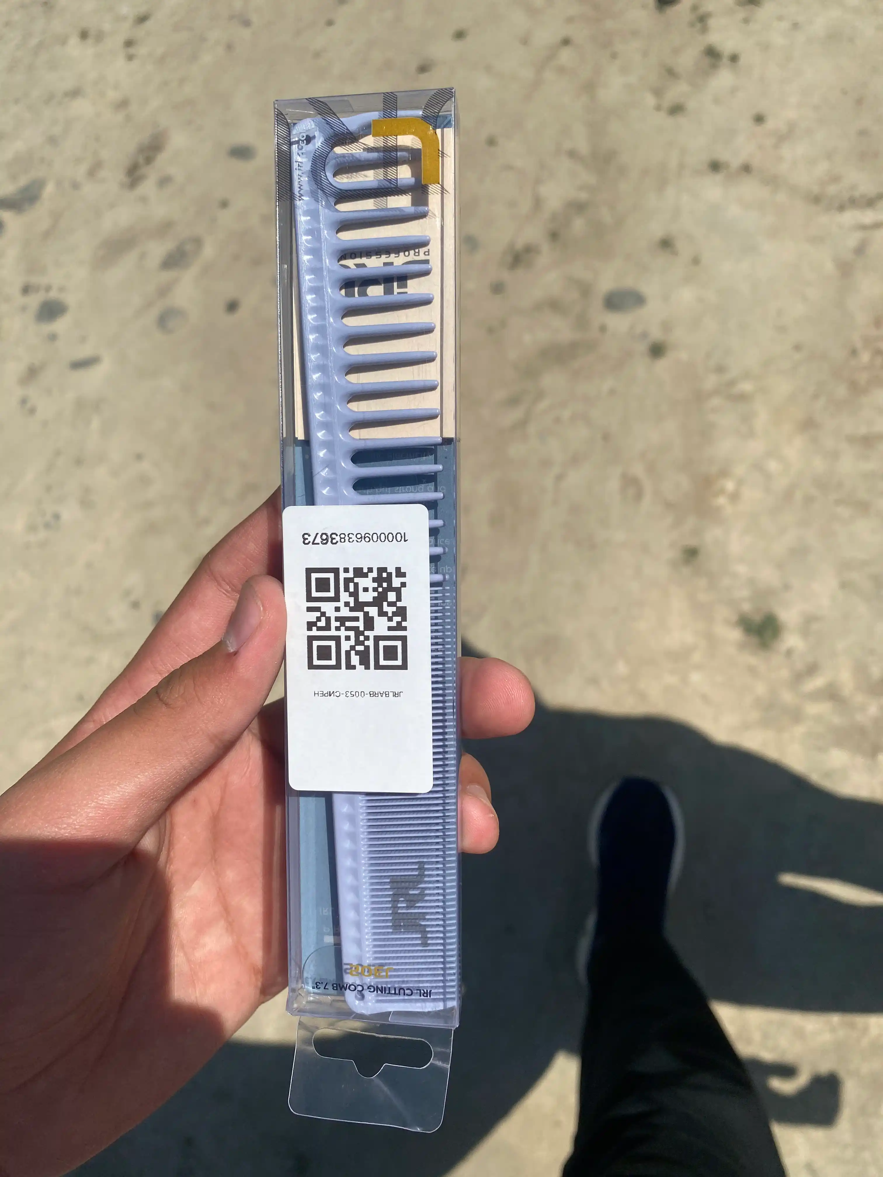 JRL Расческа cutting comb 7.3 J302