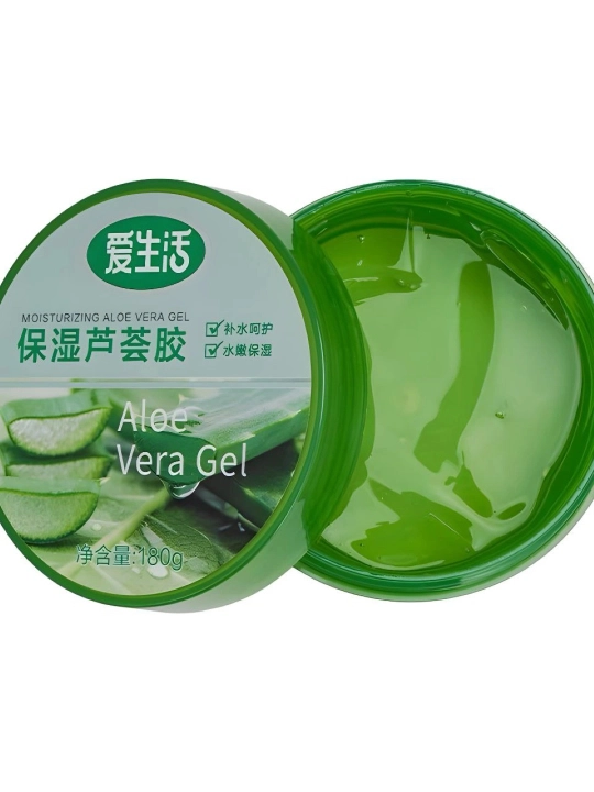 Aloe Vera namlantiruvchi geli, yuz va tana uchun, 180 g