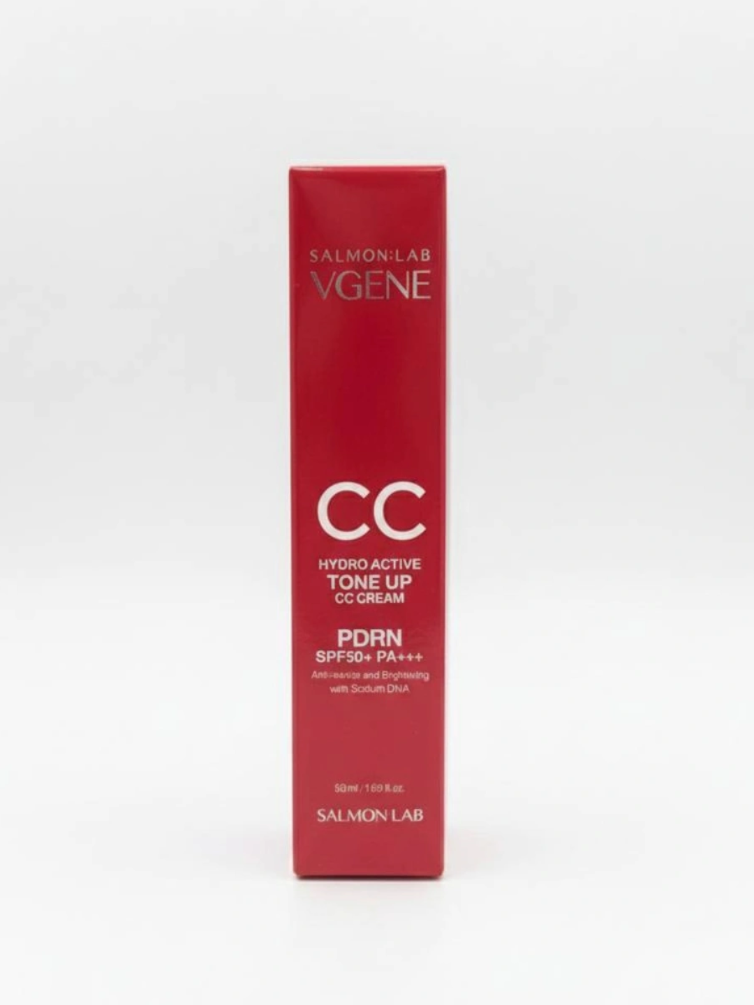 Salmon Lab VGENE CC krem PDRN SPF50+ yuz kremi, oqartiruvchi va himoya qiluvchi 50 ml