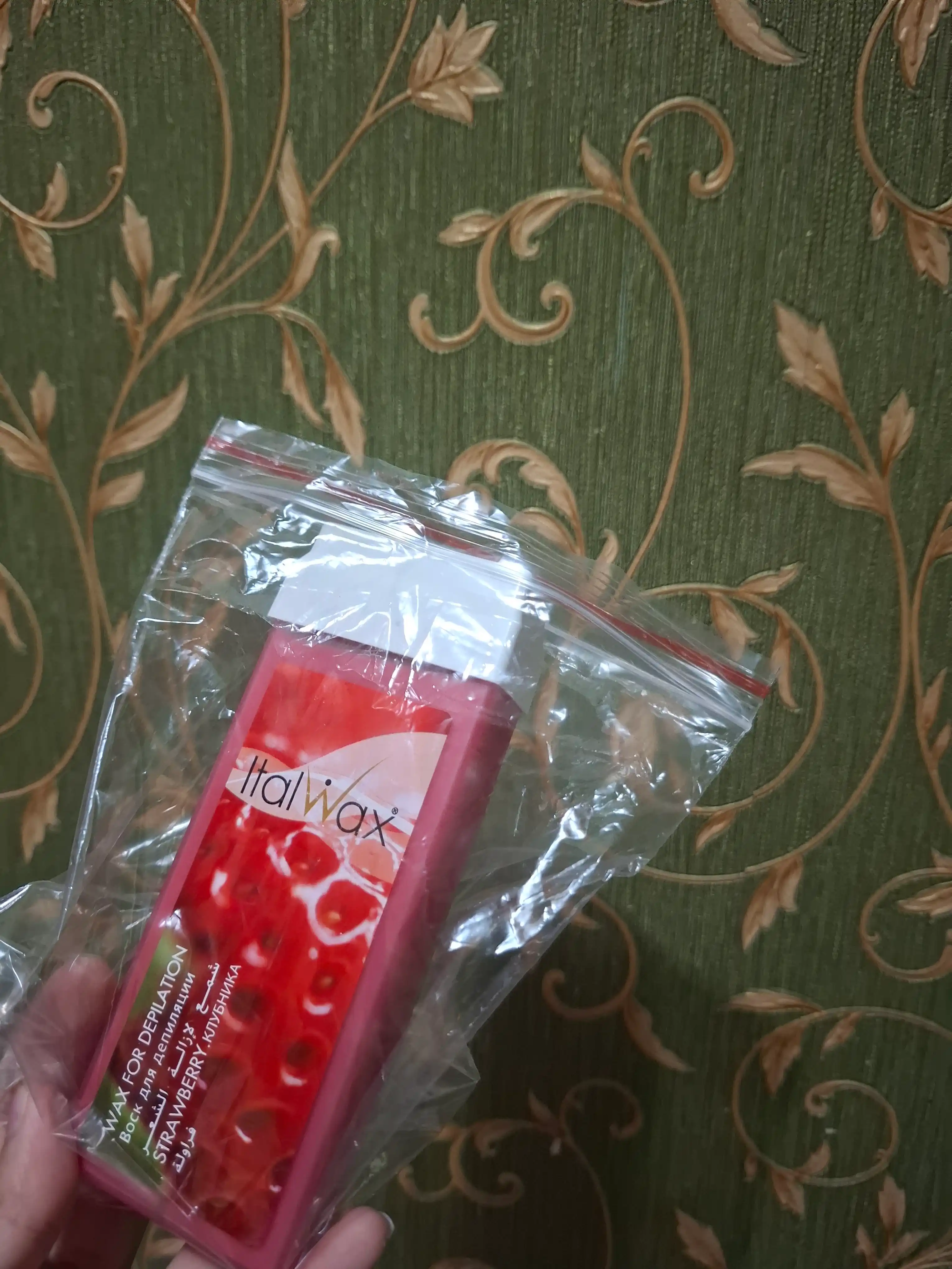 Italwax «Qulupnay» kartrijdagi depilyatsiya mumi, 100 ml