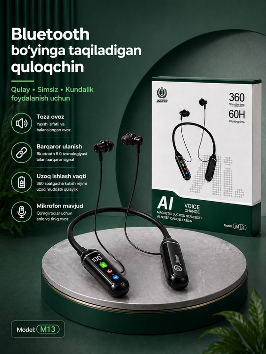 Simsiz Bluetooth quloqchin
