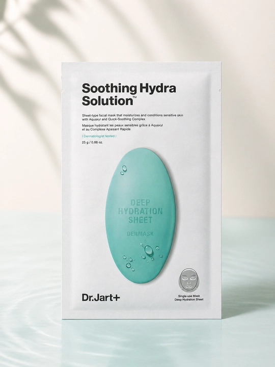 Dr.Jart+ Dermask Jet Soothing Hydra Solution namlovchi matoli niqob - 