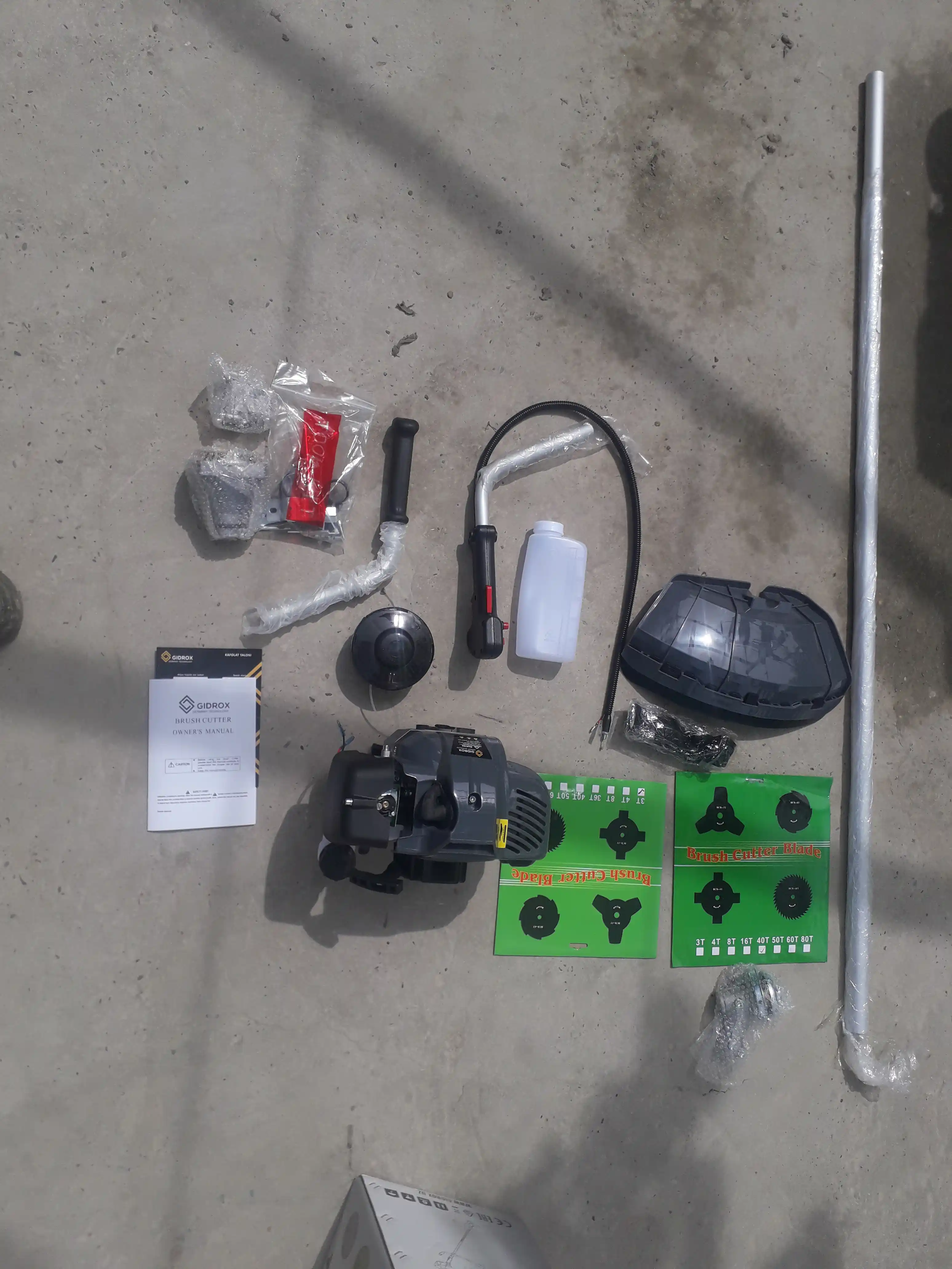 Триммер, бензиновый триммер Gidrox BC-520 Grey 2 года гарантии