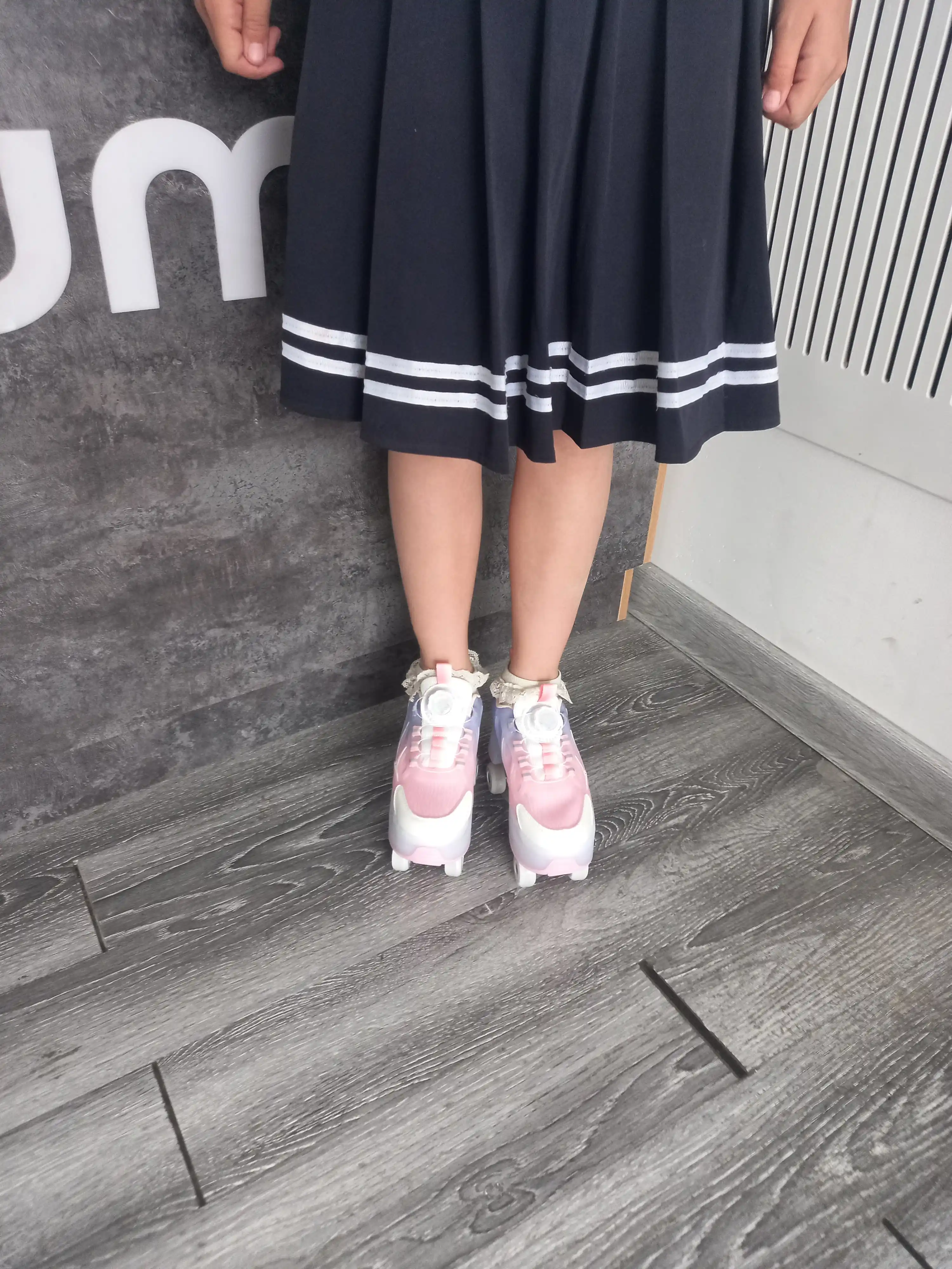 Модные роликовые кроссовки с LED-подсветкой MIRS SHOES для детей