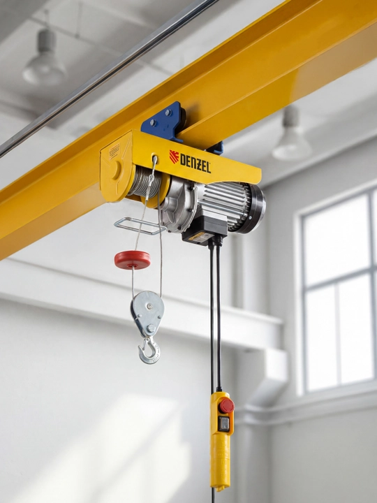 Telfer DENZEL TF-500, elektr 0.5 t, 1020 Vt, balandligi 12 m, 10 m/min, 52012