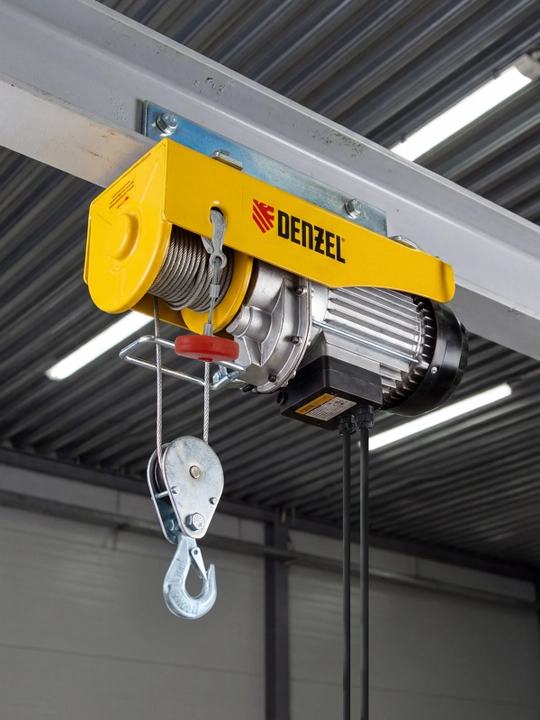 Telfer DENZEL TF-500, elektr 0.5 t, 1020 Vt, balandligi 12 m, 10 m/min, 52012