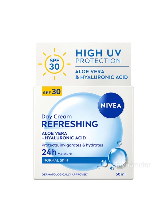 Nivea дневной крем “REFRESHING” для нормальной кожи 50 ml - 
