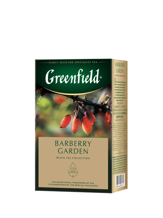 Чай чёрный Greenfield Barberry garden, 100 г