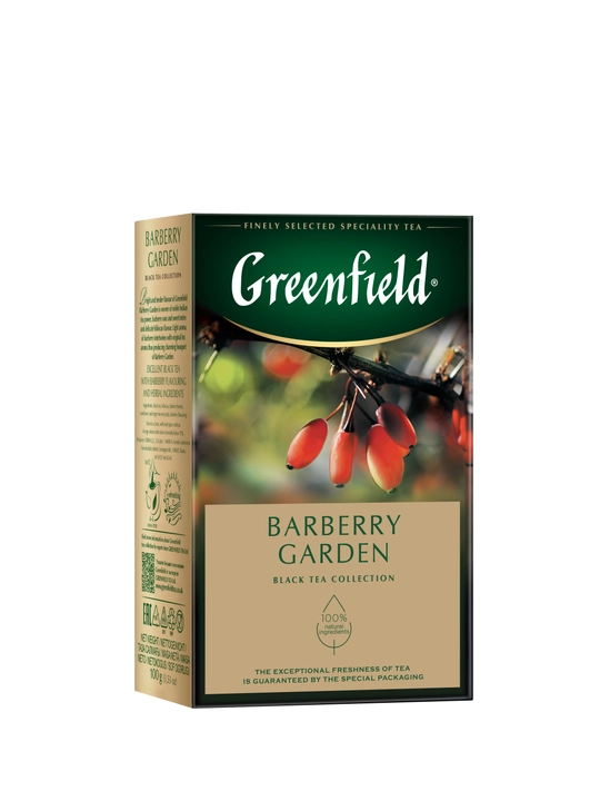 Чай чёрный Greenfield Barberry garden, 100 г