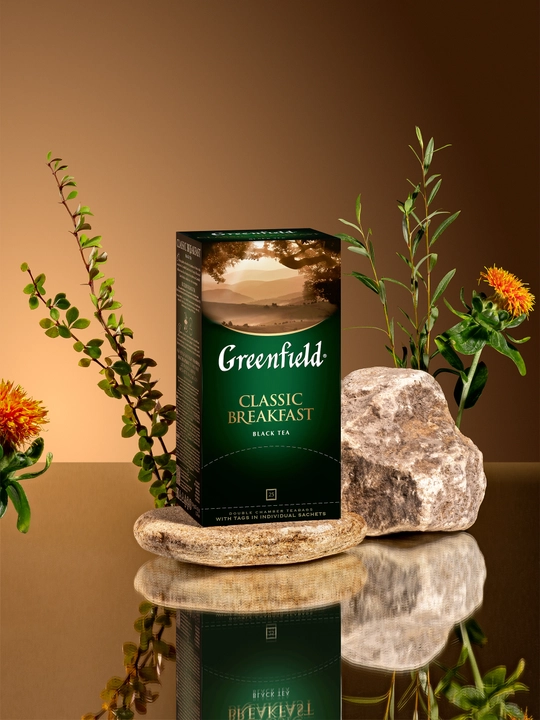 Qora choy Greenfield Classic breakfast, 25 dona, 2 g, 50 g