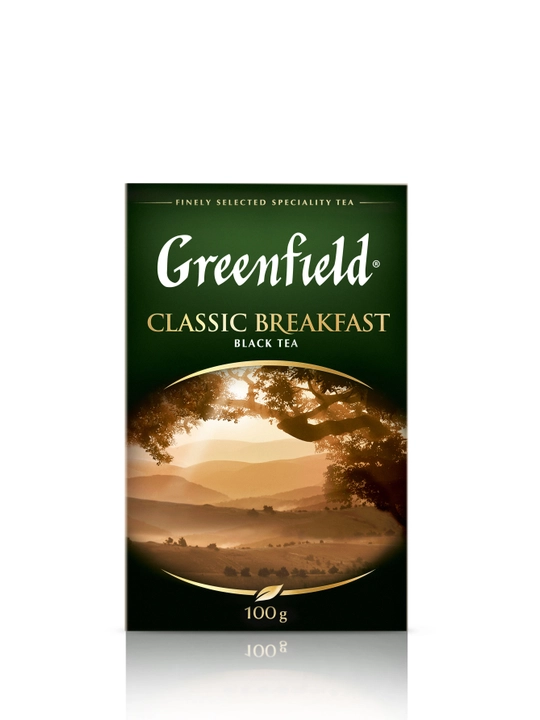 Qora choy Greenfield Classic Breakfast, bargli, 100 g