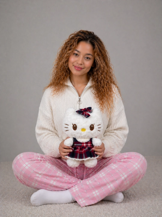 Мягкая игрушка кошечка – плюшевая кукла kitty для детей