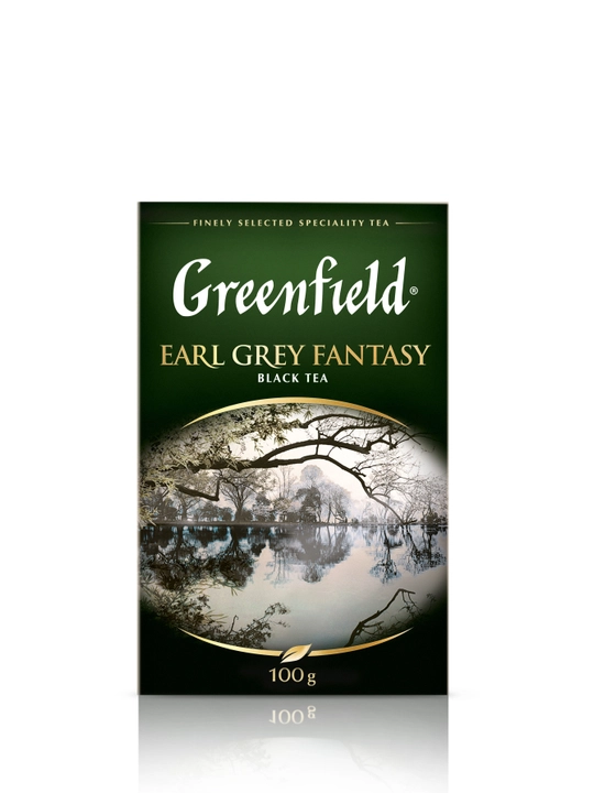 Чай чёрный Greenfield Earl Grey Fantasy, листовой, 100 г