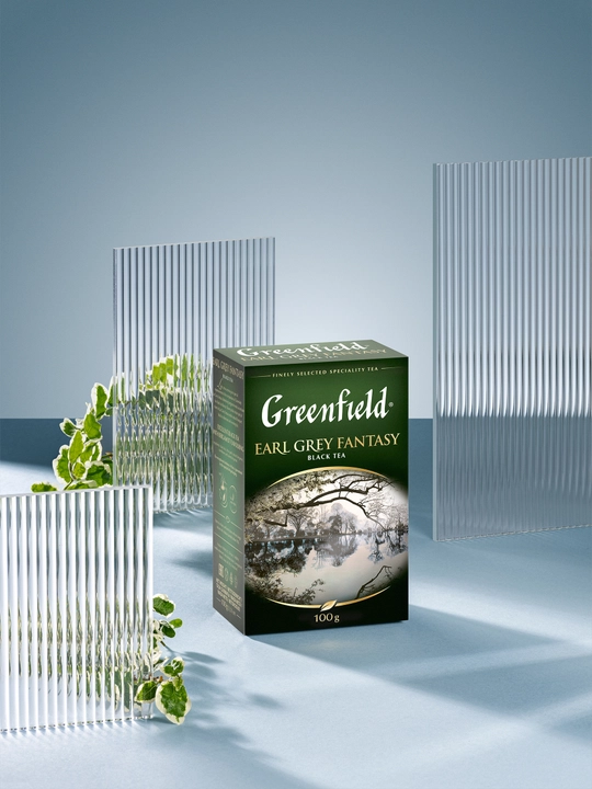 Чай чёрный Greenfield Earl Grey Fantasy, листовой, 100 г