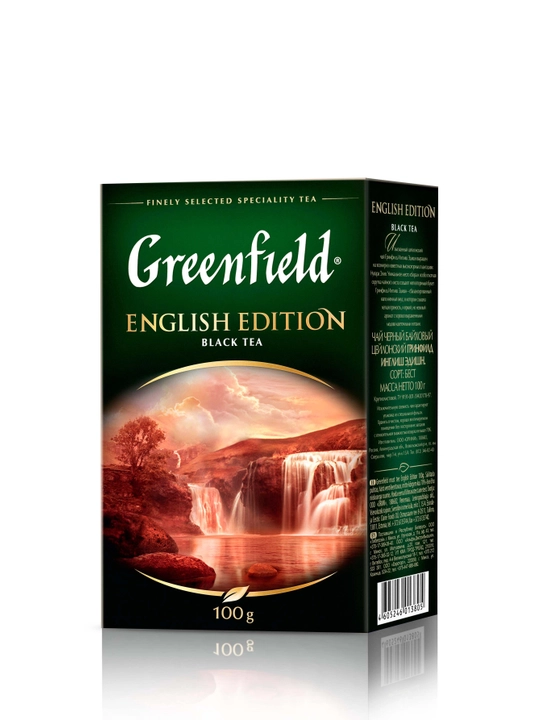 Qora choy Greenfield English Edition, 100 gr