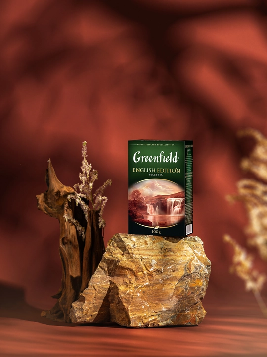Qora choy Greenfield English Edition, 100 gr